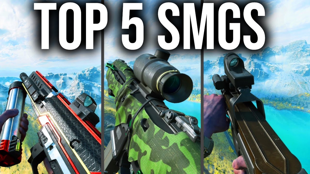 Battlefield 2042: Top 5 BEST SMGs Rifles! (RANKING FROM WORST TO BEST)