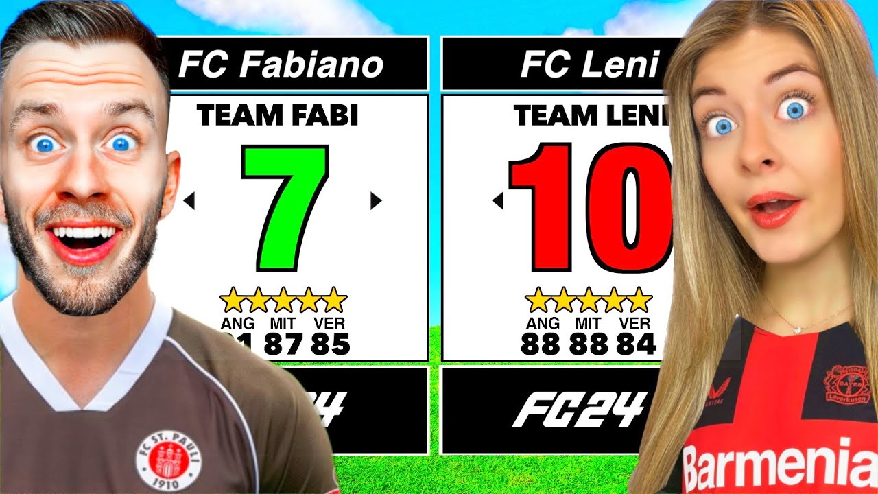 FC Fabiano vs FC Leni - ABER Trikotnummern bestimmen unsere Teams! ⚽️