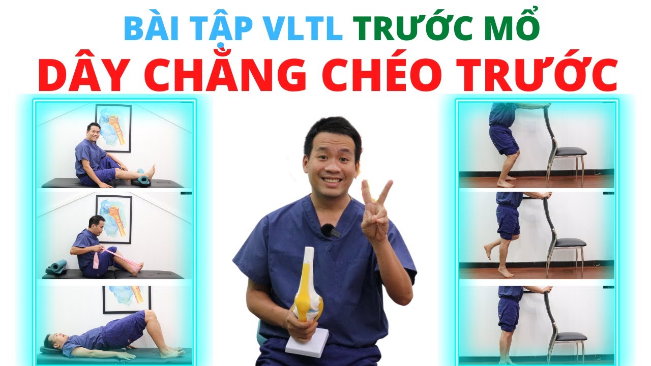 BS NGUYỄN VIẾT TÂN HƯỚNG DẪN BÀI TẬP VLTL TRƯỚC MỔ DÂY CHẰNG CHÉO TRƯỚC