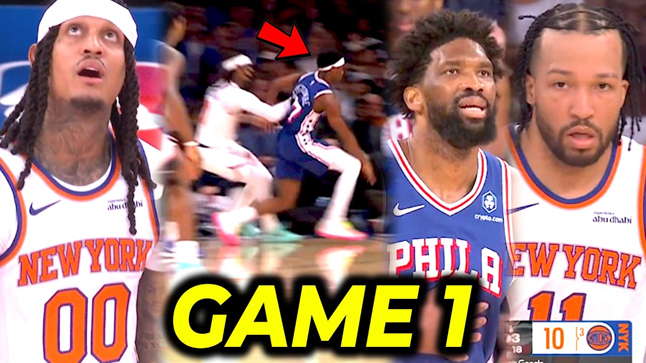 Embiid vs Towns Game 1, ginulangan ni Clarkson si Edgecombe! | 35 POINTS for Brunson!