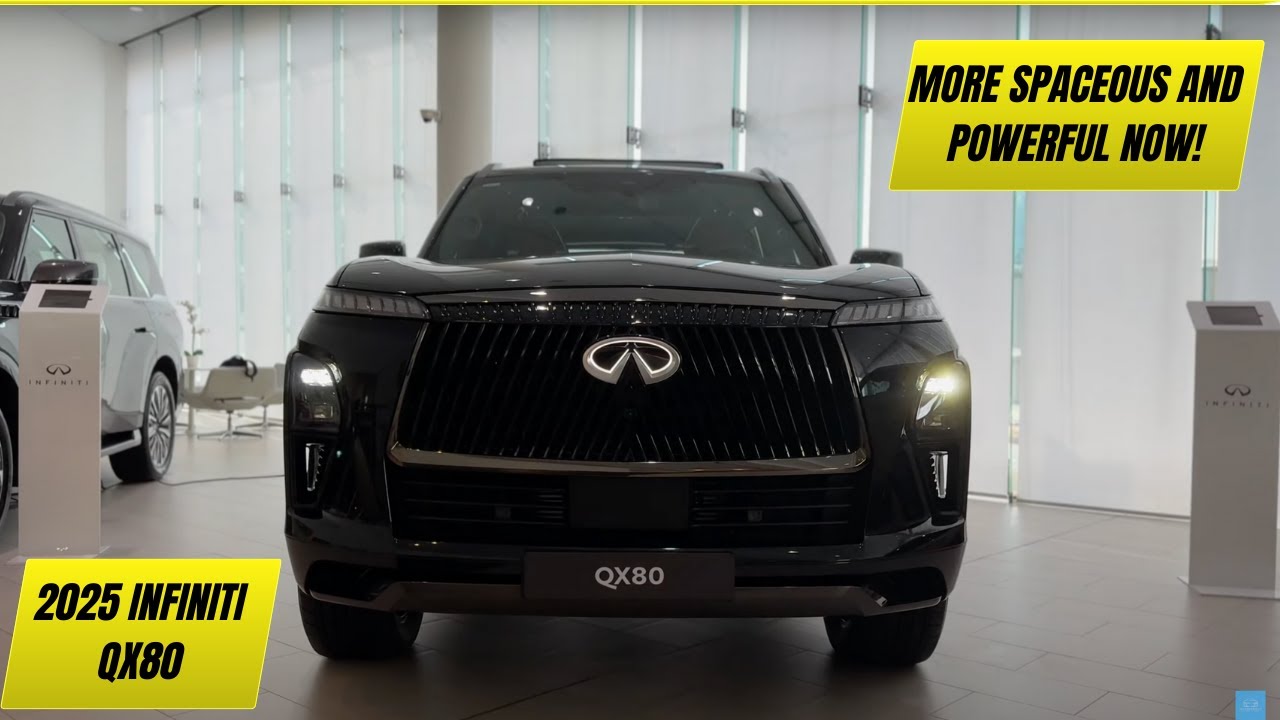 2025 INFINITI QX80 is Bigger, Stronger and more Stylish! (450 hp, 700 Nm)