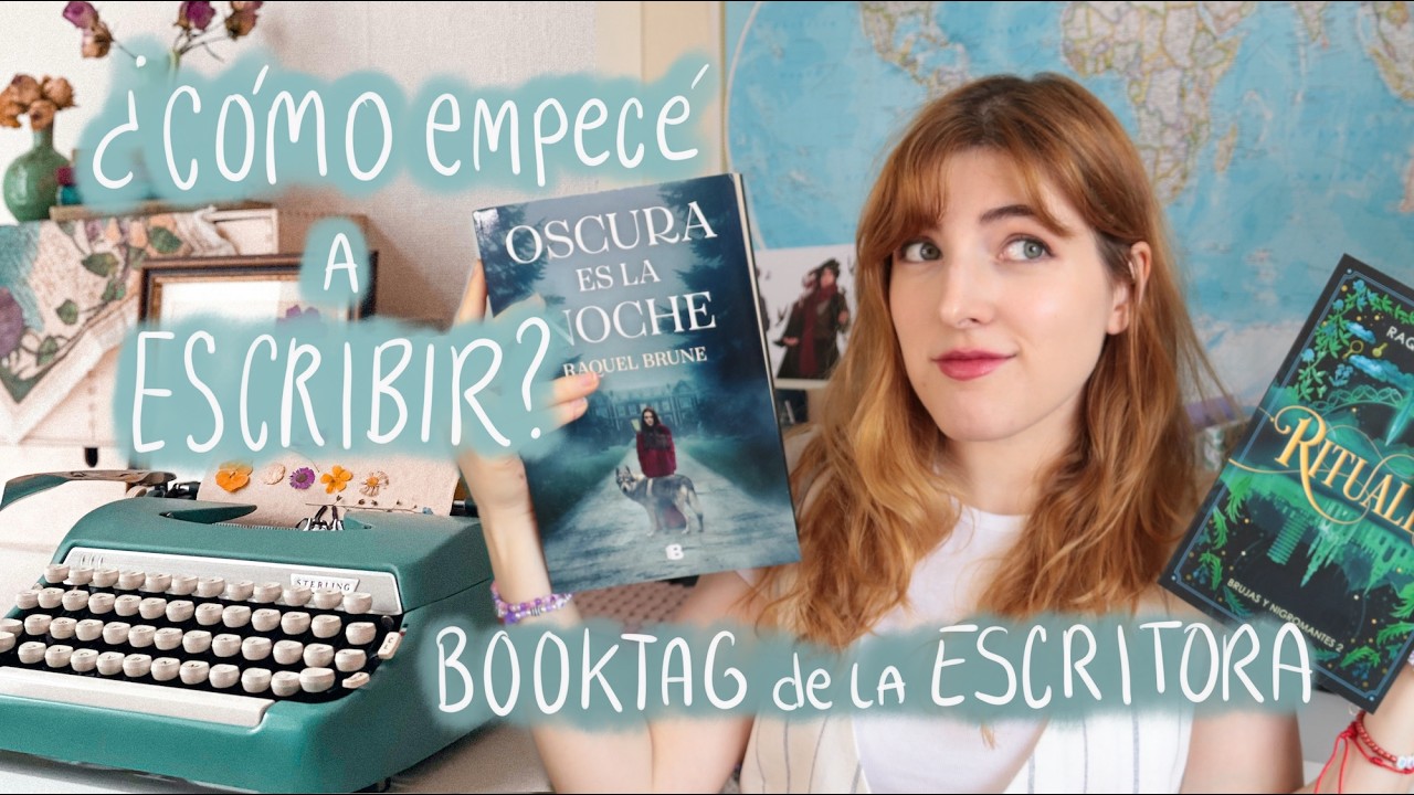 BOOKTAG DE LA ESCRITORA 📚 &iquest;C&oacute;mo escribo mis libros?&iquest;Tengo inseguridades?&iquest;Por qu&eacute; empec&eacute; a escribir?