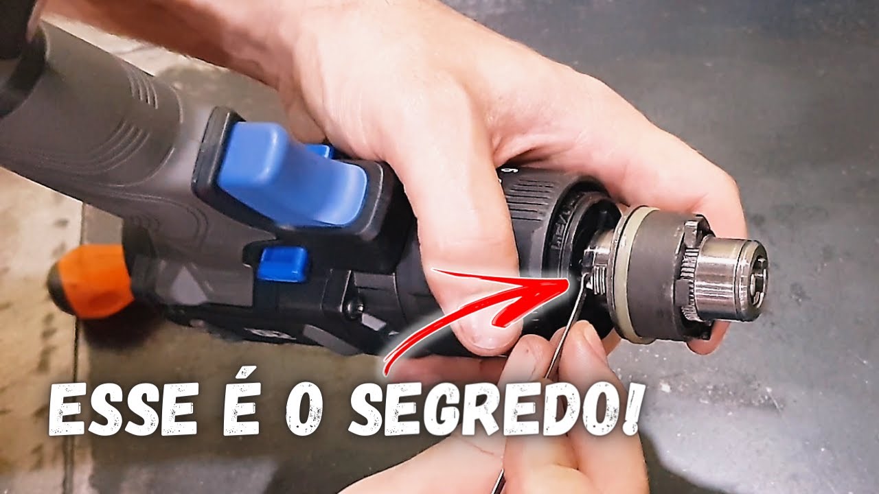 Como desmontar MANDRIL de APERTO RÁPIDO