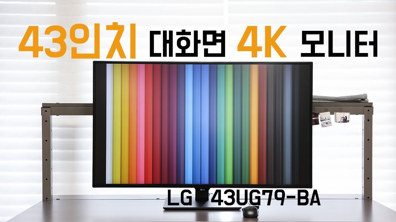 43인치 대화면 4K 모니터 LG 43UD79-BA