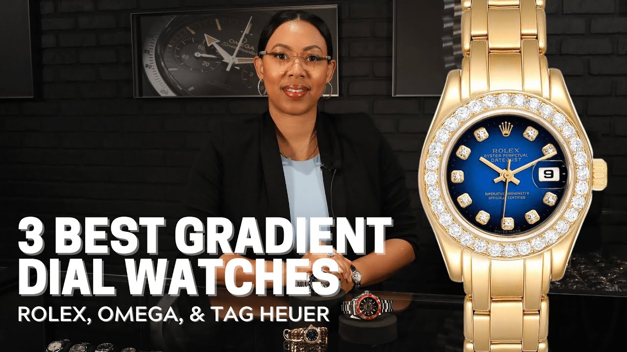 3 Best Gradient Dial Watches - Rolex, Omega & TAG Heuer | SwissWatchExpo