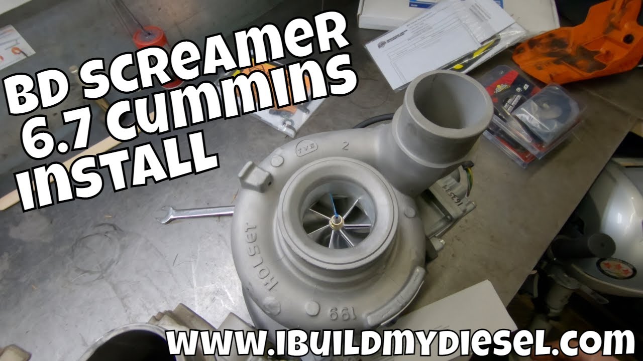 6.7 Cummins gets a BD Screamer!!!!