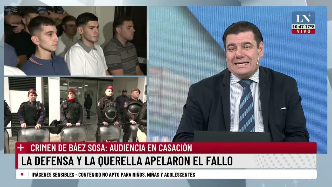 Caso Báez Sosa: tratan las apelaciones del fallo; audiencia en casación