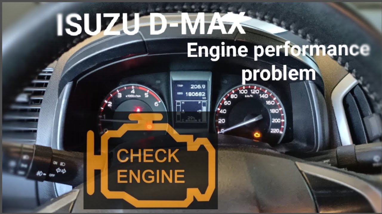 ISUZU D-MAX fix P0638 Throttle Actuator Control Range/performance Bank 1