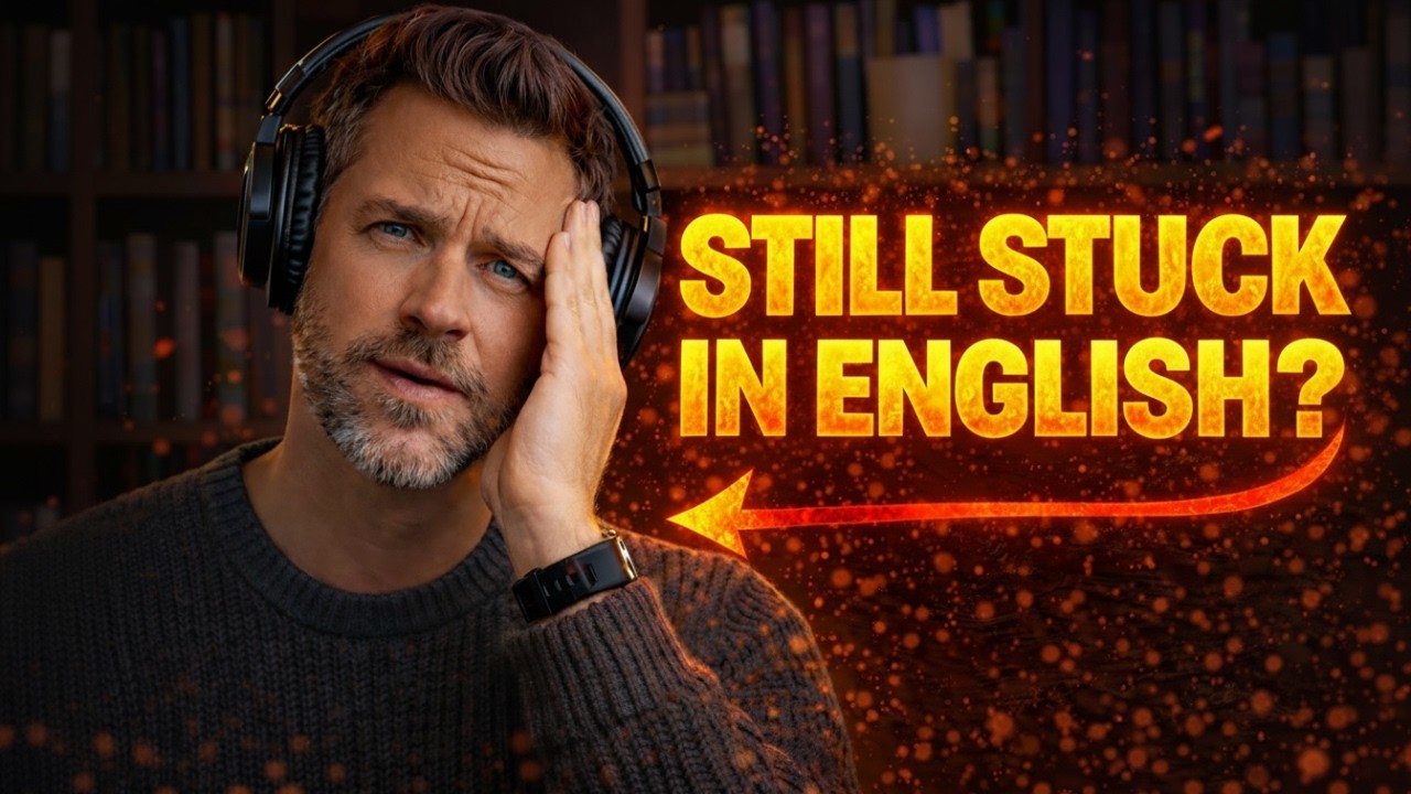 Your English is Stuck? Here's Why and  How to Fix It! | ENGLISH PODCAST