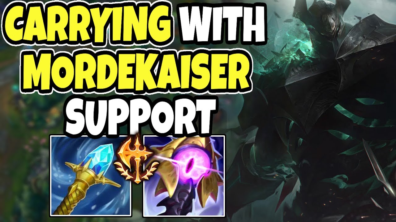 1V1 ANYONE WITH MORDEKAISER SUPPORT - CHALLENGER SUPPORT COMMENTARY