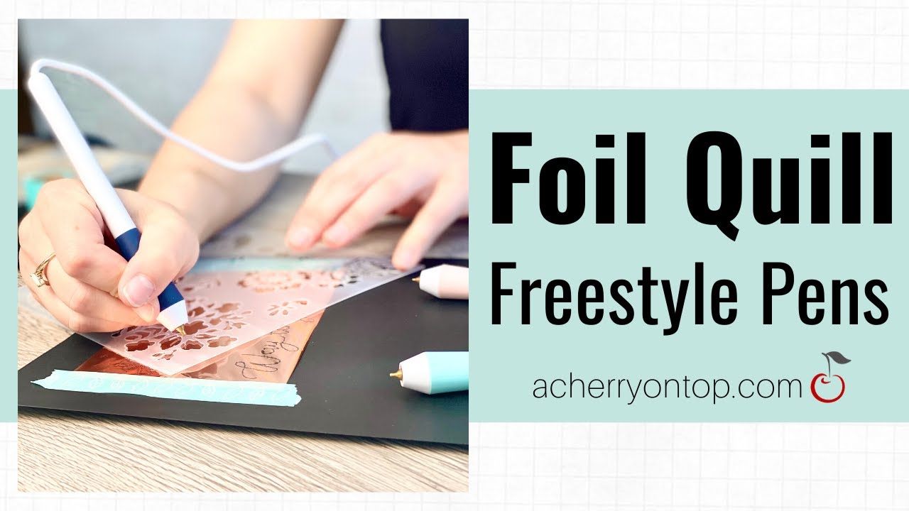 Foil Quill Freestyle Pens - We R Memory Keepers