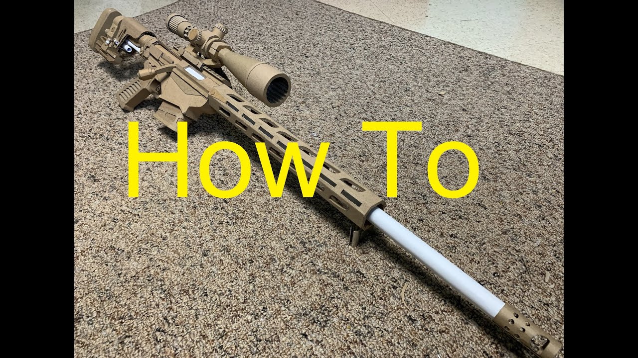 How to make my Cardboard Ruger Precision Rifle