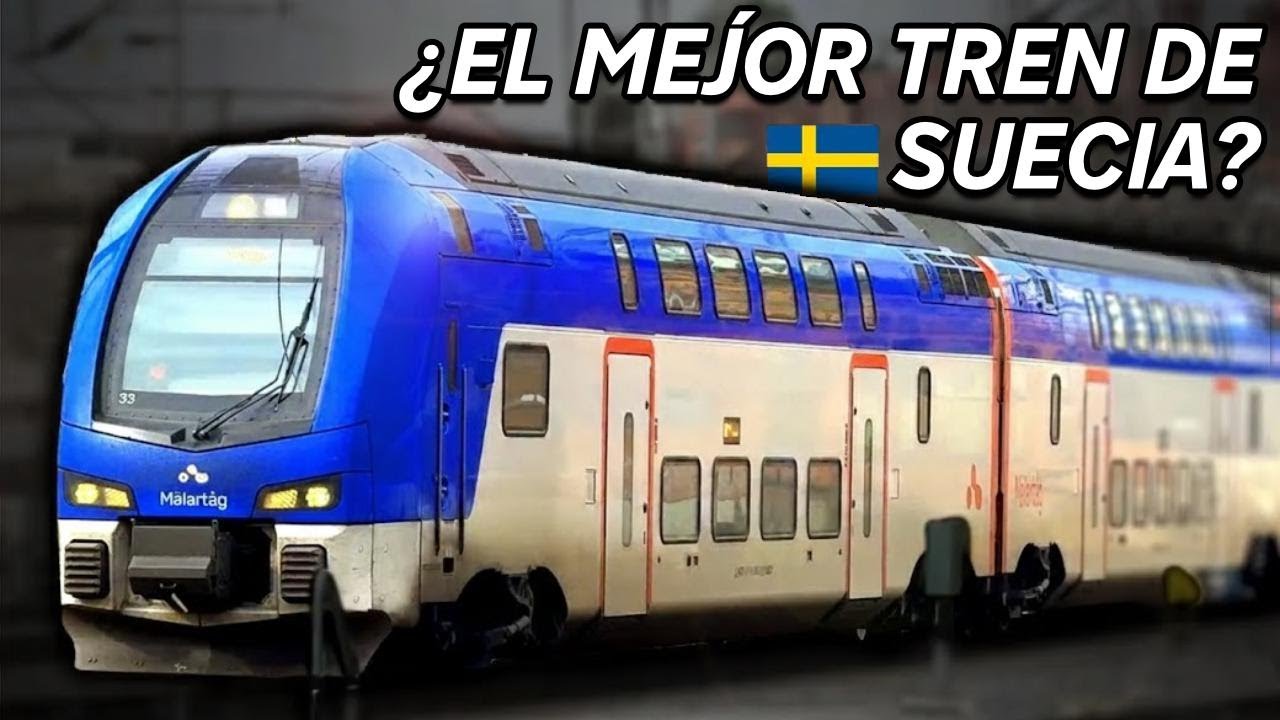 Mälartåg: el increíble tren regional entre Estocolmo y Uppsala