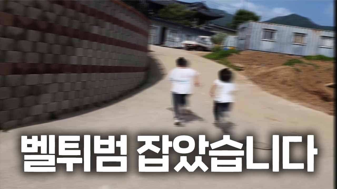 잡히면 진짜 뒤진다 교장실로 끌고가겠습니다🔥벨튀범검거🔥