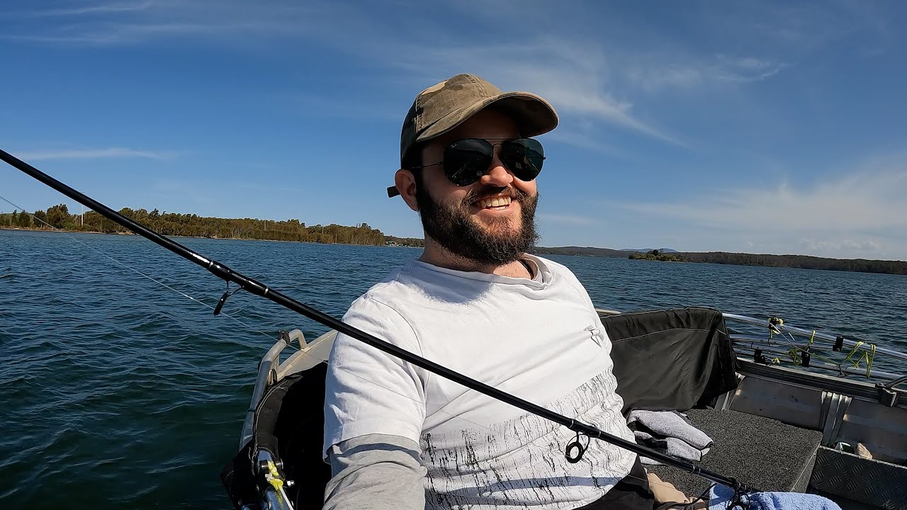 Wallaga lake fishing and checking out the caravan park - South Coast trip, NSW Australia - Day 1