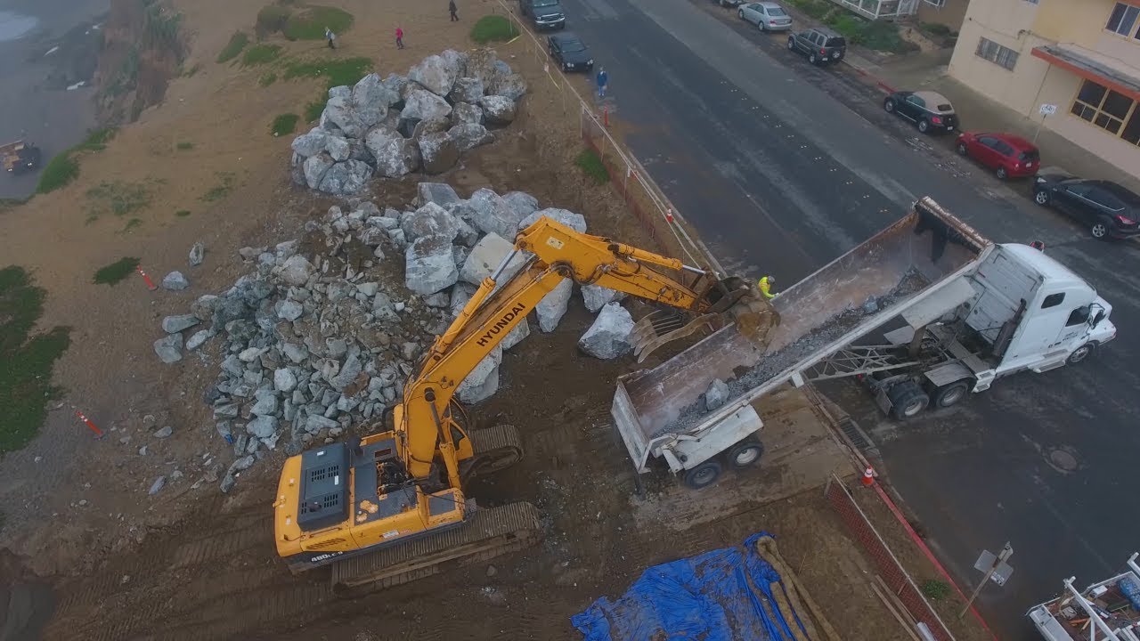 Pacifica Erosion Control Efforts 1 16 2018