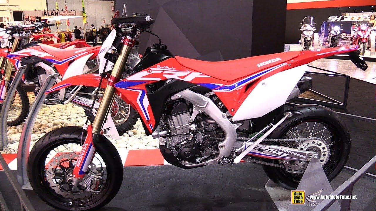 2018 Honda CRF 450 RX Enduro Supermoto - Walkaround - 2017 EICMA Milan