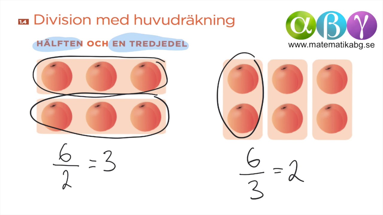 A 1.4 Division med huvudräkning