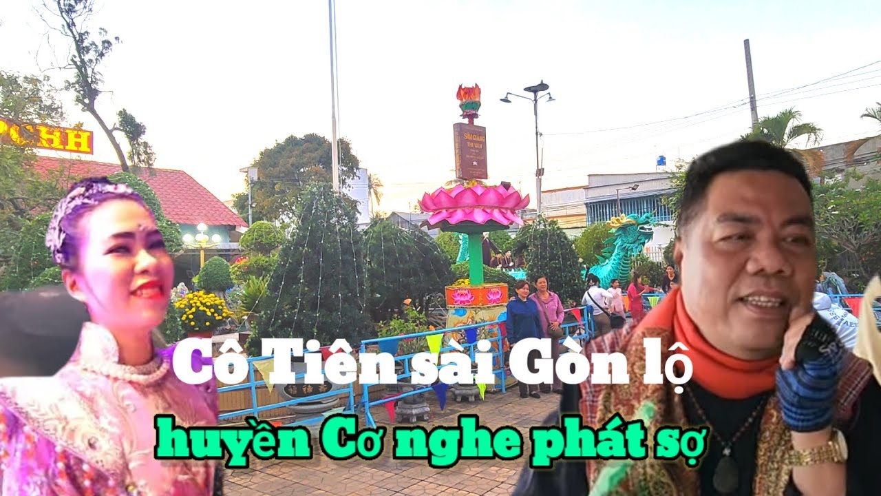 Chính Bình cô Tiên Sài🙏 Gòn xuống dự ngày đảng Sinh Đức Huỳnh Giáo Chủ 25 tháng 11 hát phép đạo🙏👈