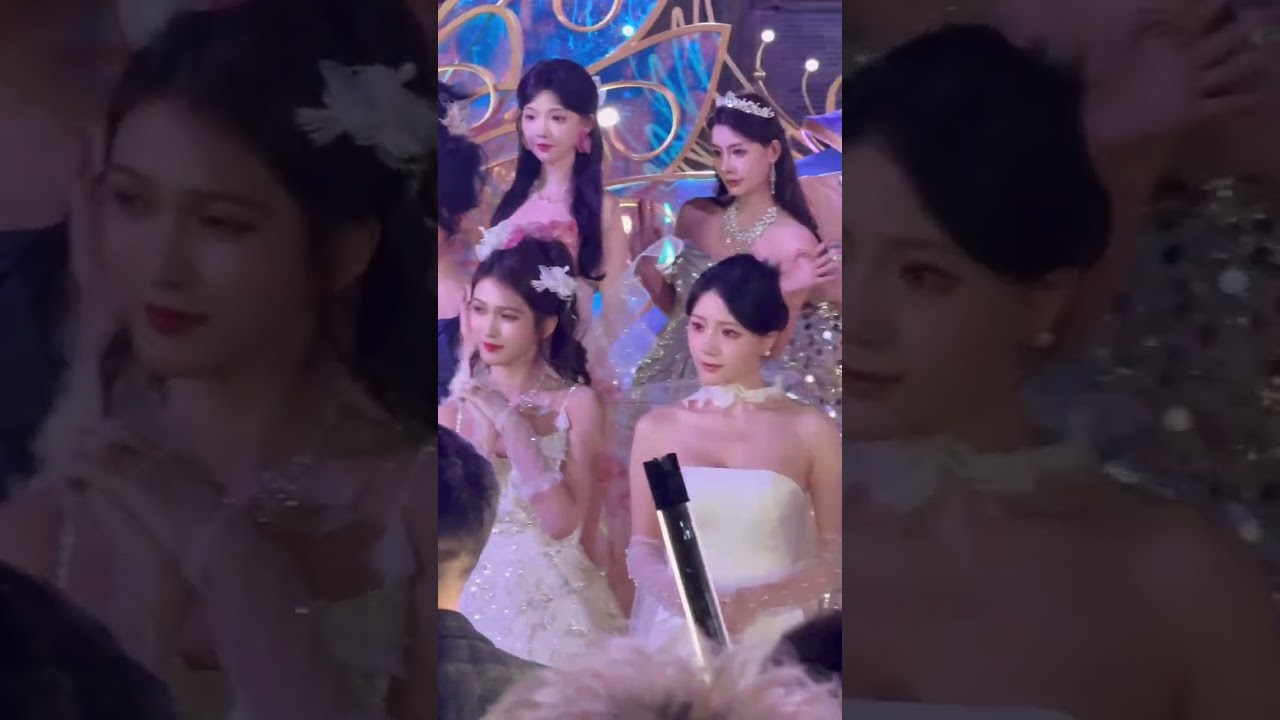 Liu Ji&rsquo;s Ten Thousand Dollars, a visual feast, elegant beauties, evening dress catwalk