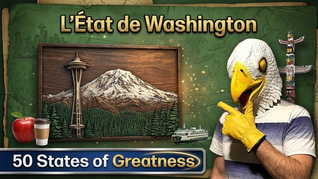 L'&Eacute;tat de Washington - 50 States of Greatness
