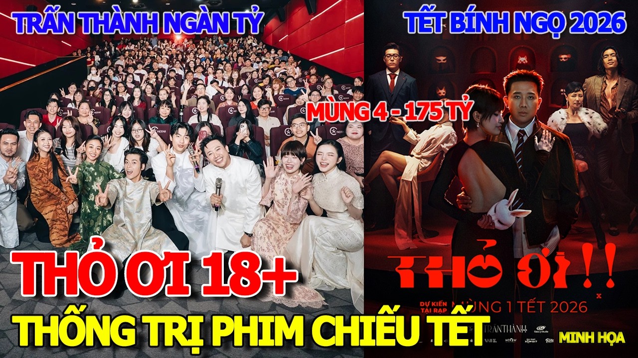 VÌ SAO HÀNG TRIỆU KHÁN GIẢ TRẺ ĐỔ TIỀN XEM PHIM THỎ ƠI (18+) & TRẤN THÀNH HỐT BẠC HÀNG NGÀN TỶ