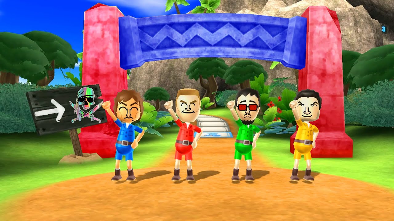 Wii Party Board Game Island - Pierre Vs Tyrone Vs Akira Vs Pablo (Master Difficulty)