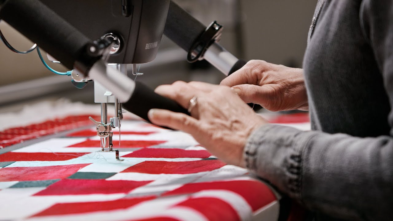 BERNINA Longarm machines coming soon! Q24 on the frame - an incredible quilting experience! #Longarm