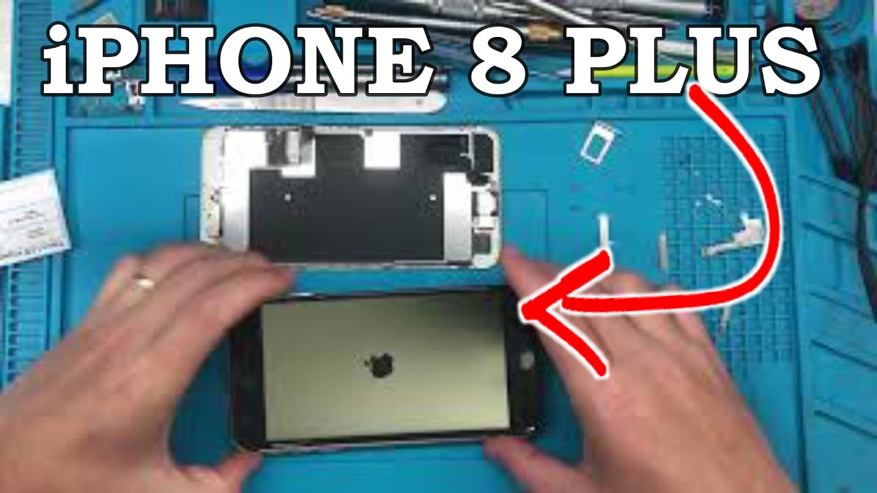 COMO CONSERTAR iPHONE 8 PLUS COM MANCHA PRETA NA TELA EM 2025 - GOPHONE UNIQUE