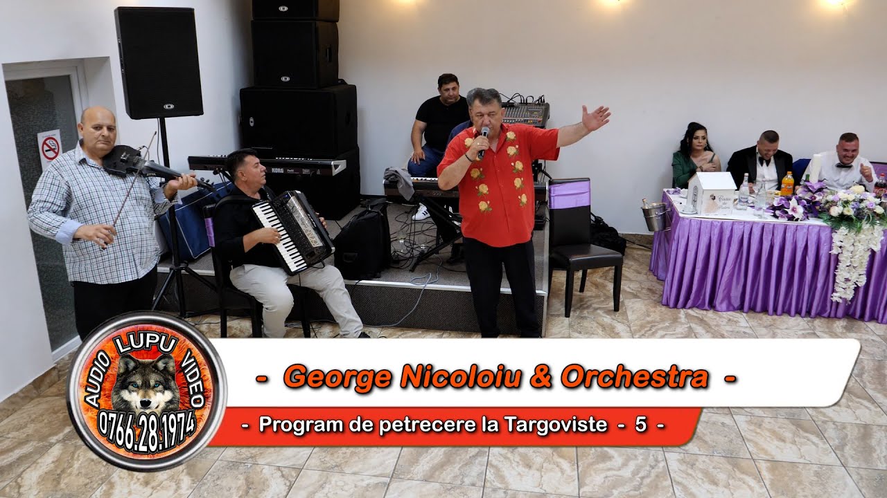 George Nicoloiu & Orchestra   Program de petrecere la Targoviste   5