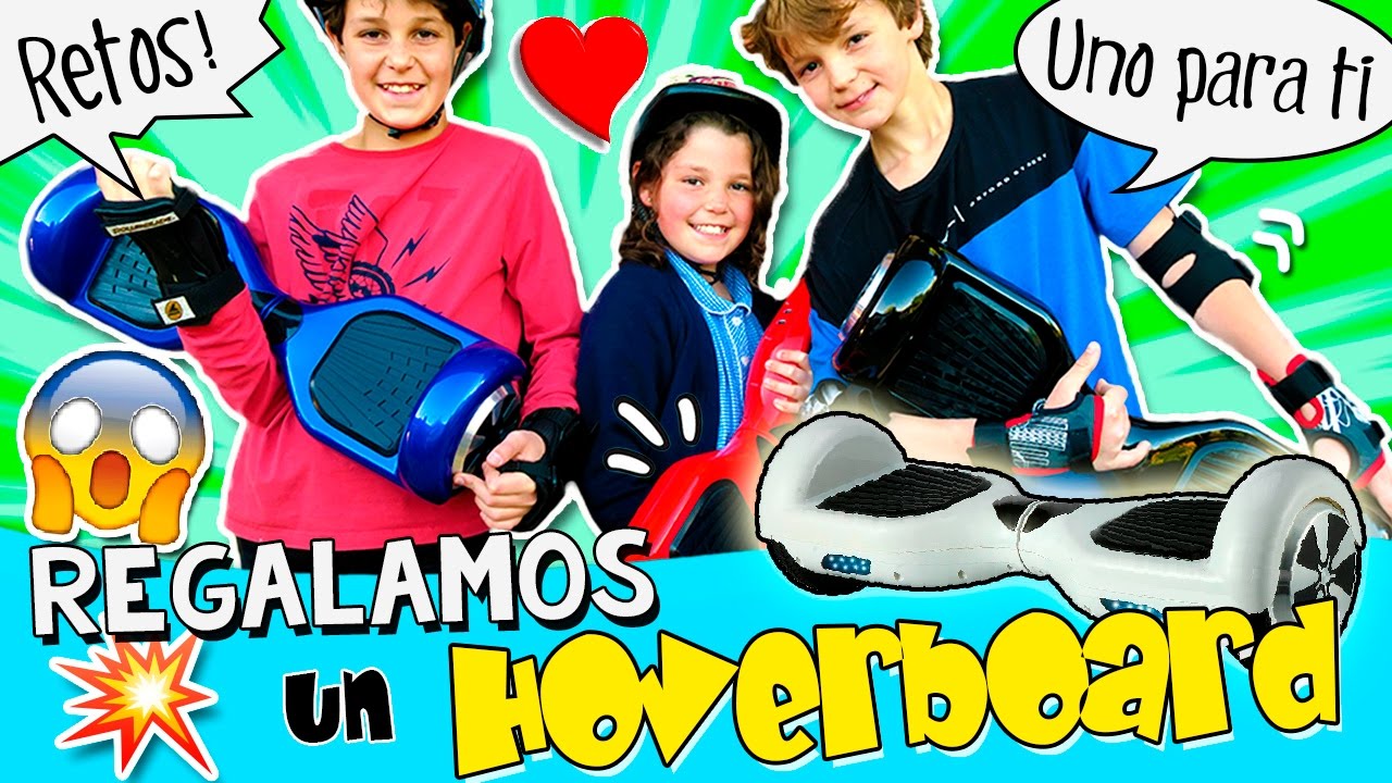 ¡¡Retos con HOVERBOARDS!! Patinetes Eléctricos ¡¡con LUCES LED!! 😱 SORTEO de MEGAWHEELS TW01💥