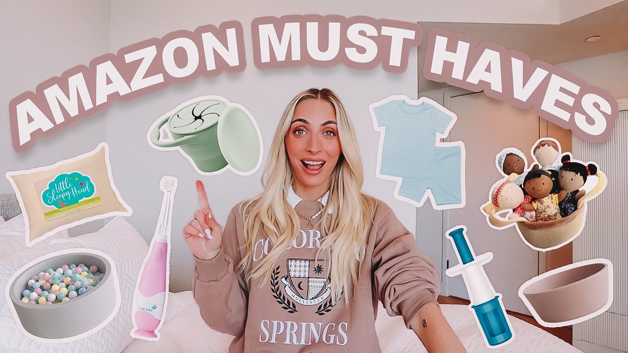 MY AMAZON TODDLER MUST HAVES 👶🏼✨ I can't live without these.