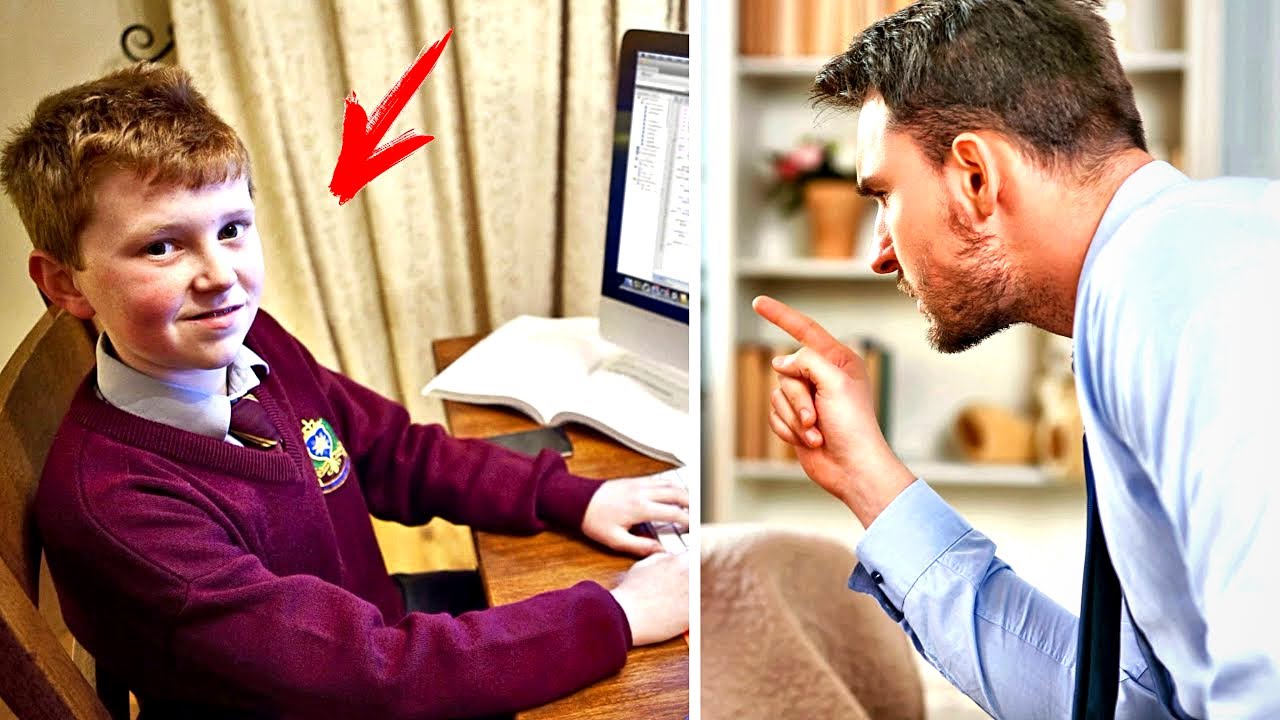 اعتقد الوالدان أن ابنهما كان يلعب على الكمبيوتر فقط ... وبعد عامين كانت المفاجأة ..!!