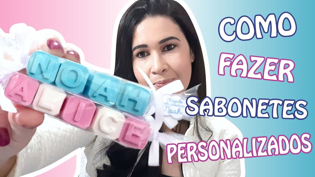 Como fazer sabonetes personalizados para lembrancinhas #21