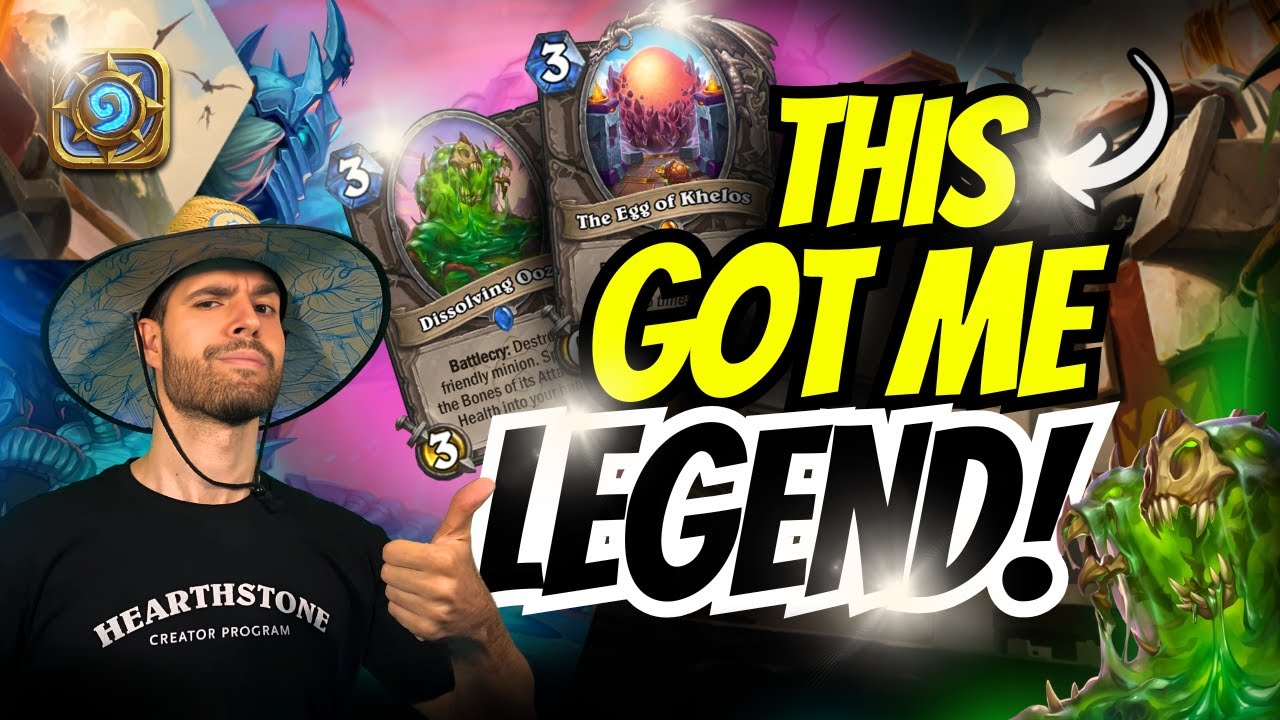 🥚🩸 EGG LEECH DK GOT ME EASY LEGEND! Full Guide + Hearthstone Gameplay 💪