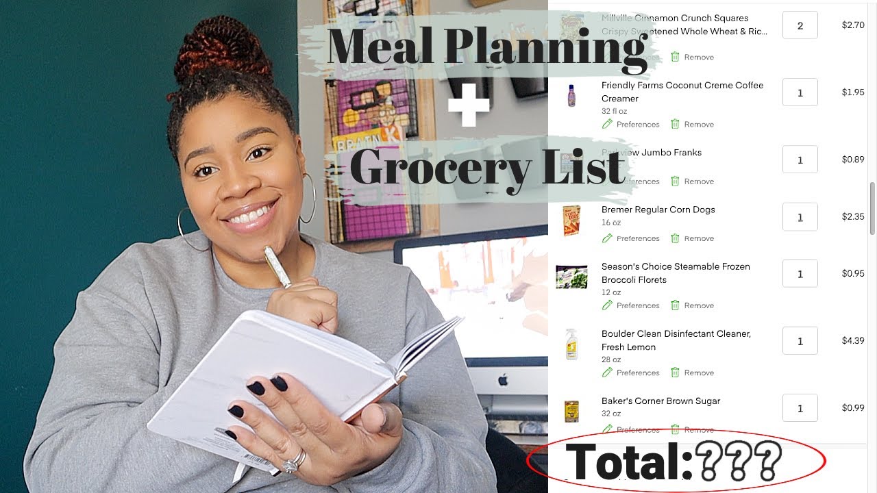 My Weekly Meal Planning & Grocery List Process + Tips | How I Plan Meals for My Family of 6