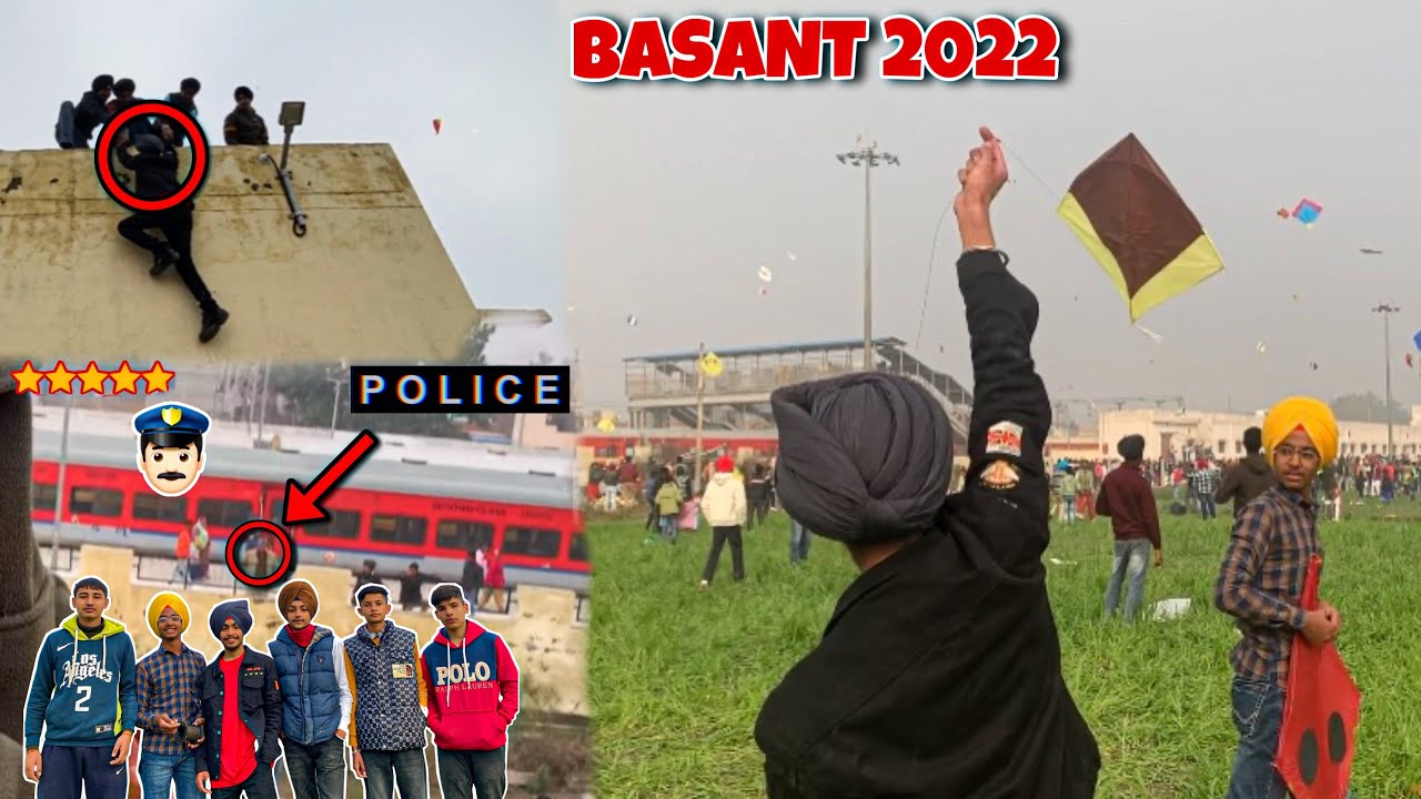 Flying Kites🪁On Basant Panchami 2022 Mela Chheharta Sahib