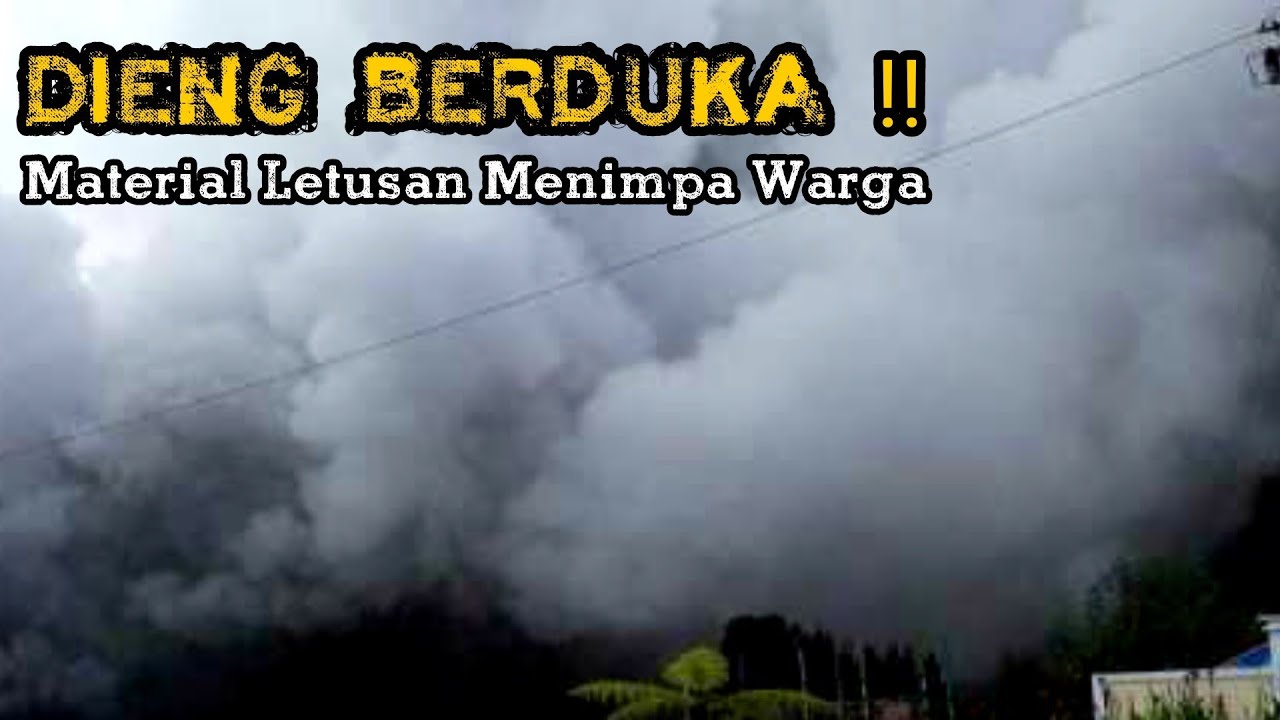 Kawah Sileri Dieng Meletus !!! Warga Jadi Korban Letusan