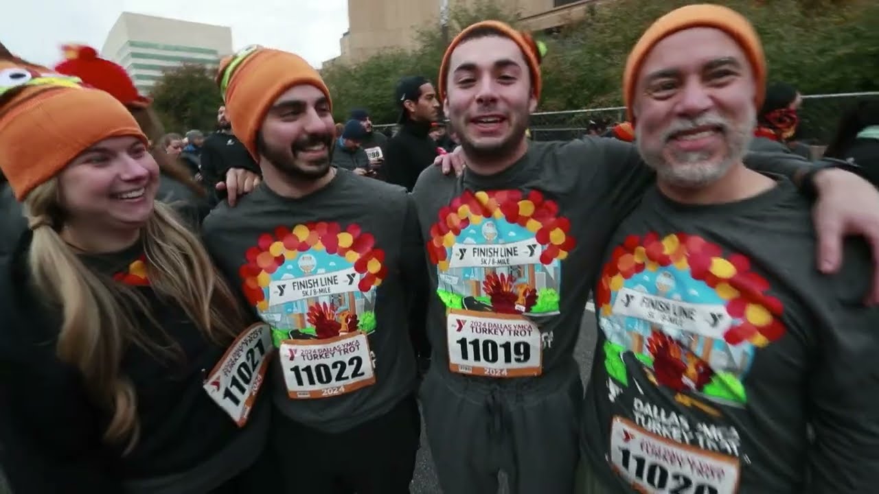 22,000 Strong! Relive the 2024 Dallas YMCA Turkey Trot Experience 🏃‍♀️
