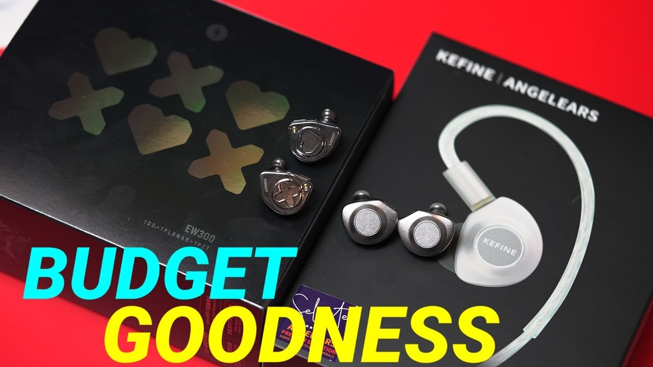 Бюджетное тестирование IEM — Kefine Delci AE и Simgot EW300
