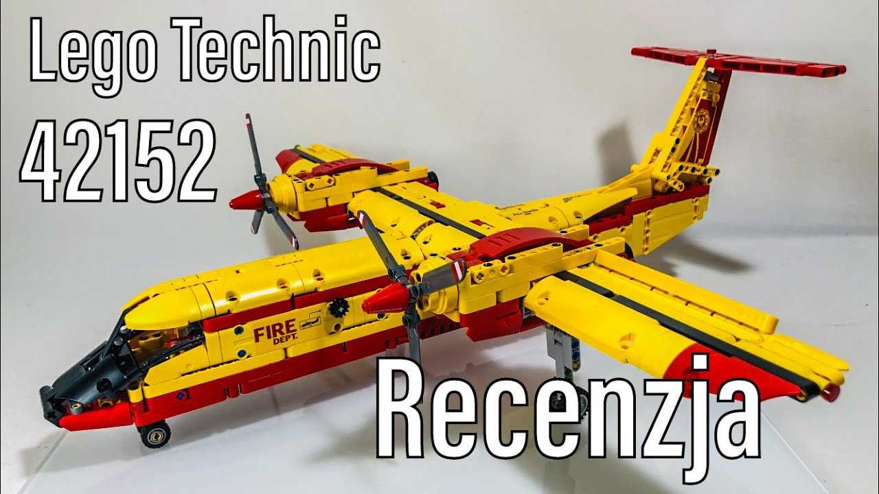 Lego Technic 42152 Samolot gaśniczy / Recenzja
