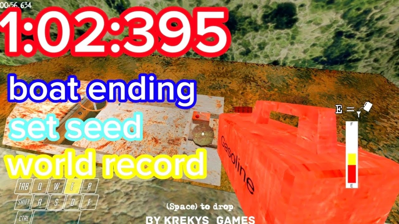 Granny 2: enhanced | 1:02:395 | boat ending | set seed | no enemies | WR