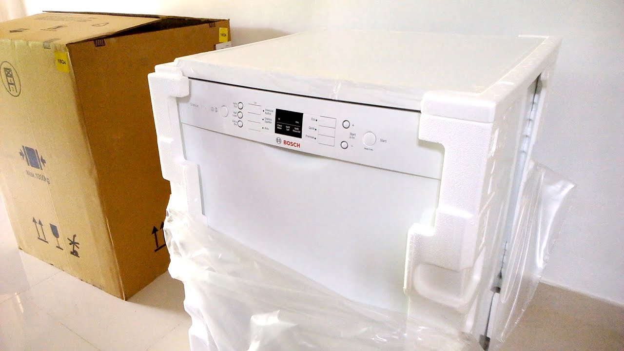 Bosch 12 Place Settings Dishwasher (SMS66GW01I, White)