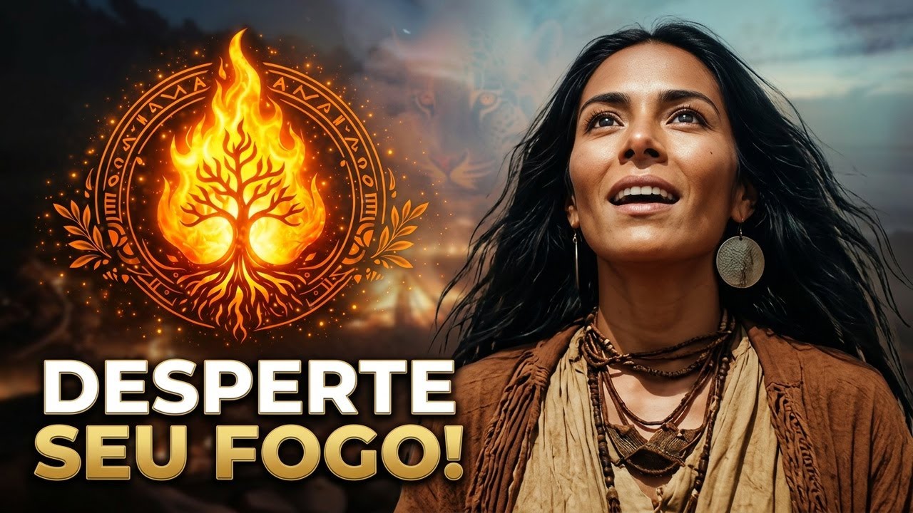 🌕 Círculo de Fogo Interior — Música Xamânica de Despertar 🐍