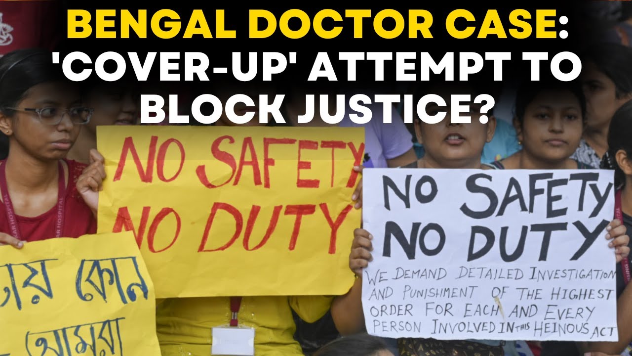 LIVE News: Kolkata Trainee Doctor's Rape & Murder: 'Cover-Up' Attempt To Block Justice? | Times Now