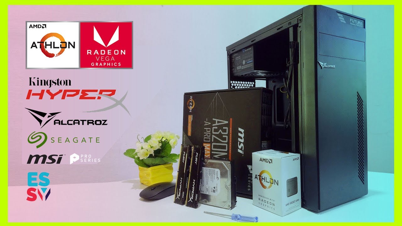Athlon 3000g Budget PC Build
