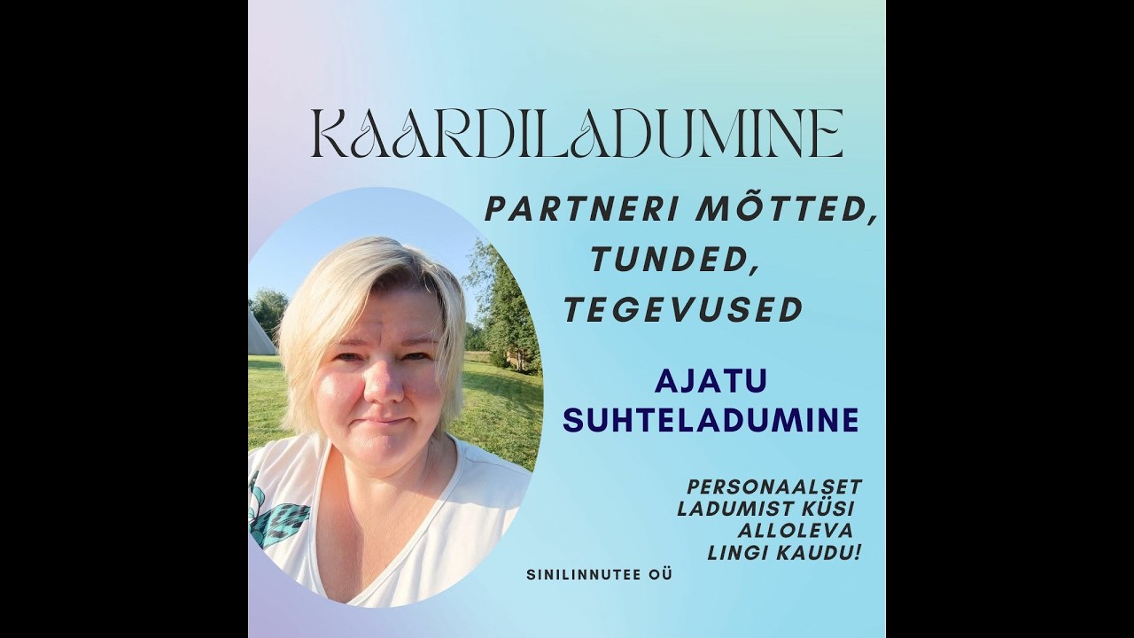 Ajatu Suhteladumine: PARTNERI MÕTTED, TUNDED, TEGEVUSED
