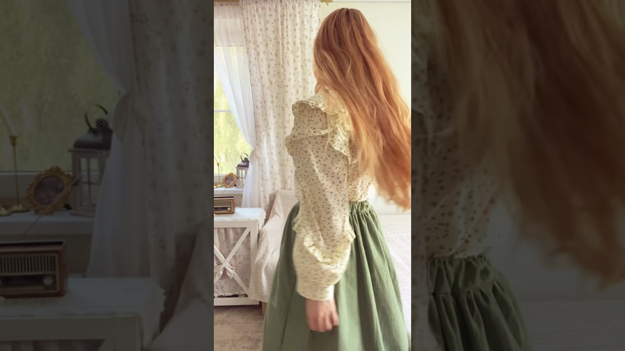 Outfit Cottagecore #sewing #cottagecore #cottagecorefashion #cottagecorelife #vintage #slowliving