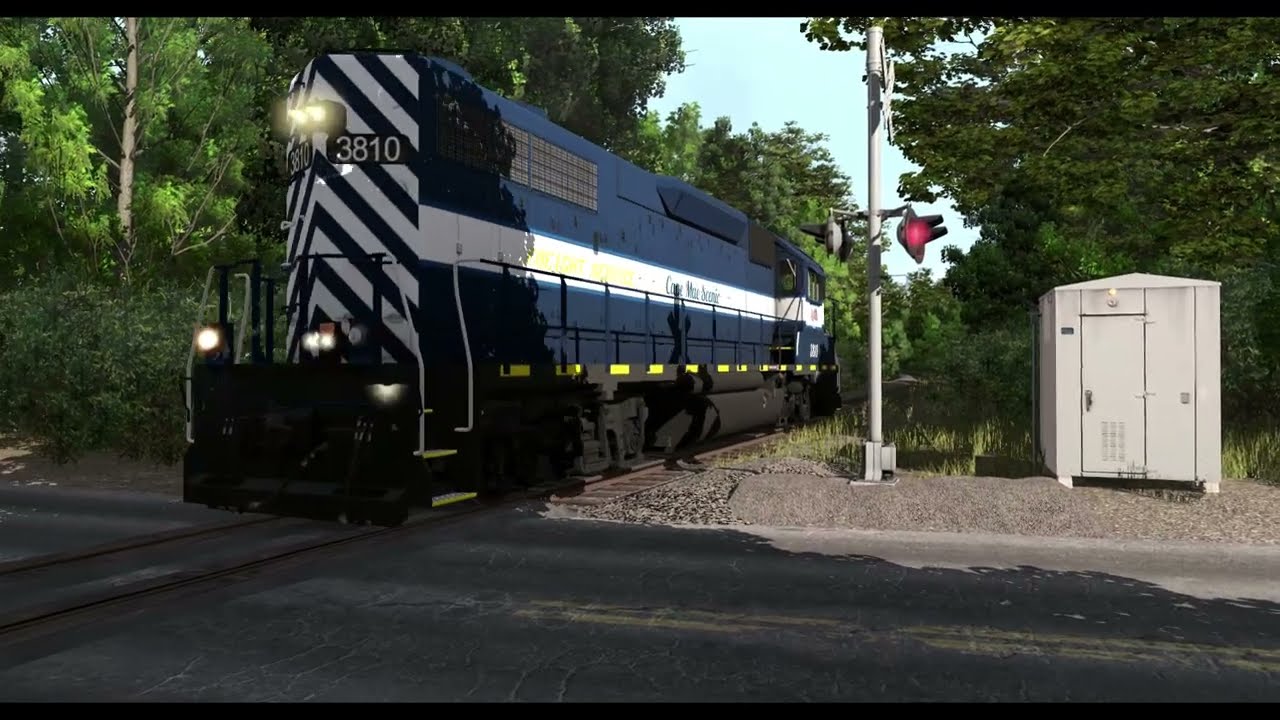 Trainz 2022: The Cape Mae Scenic Railroad Freight Operations