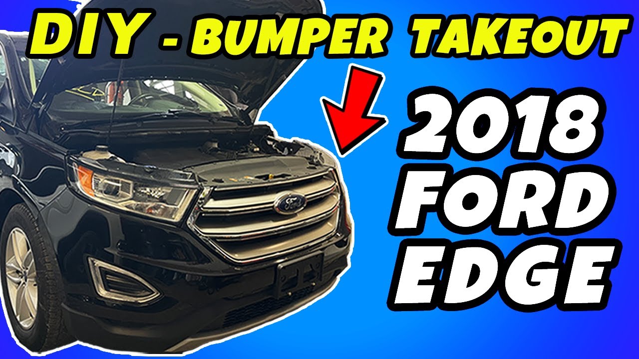 Снятие переднего бампера Ford Edge своими руками (2015–2018) — Любой бампер